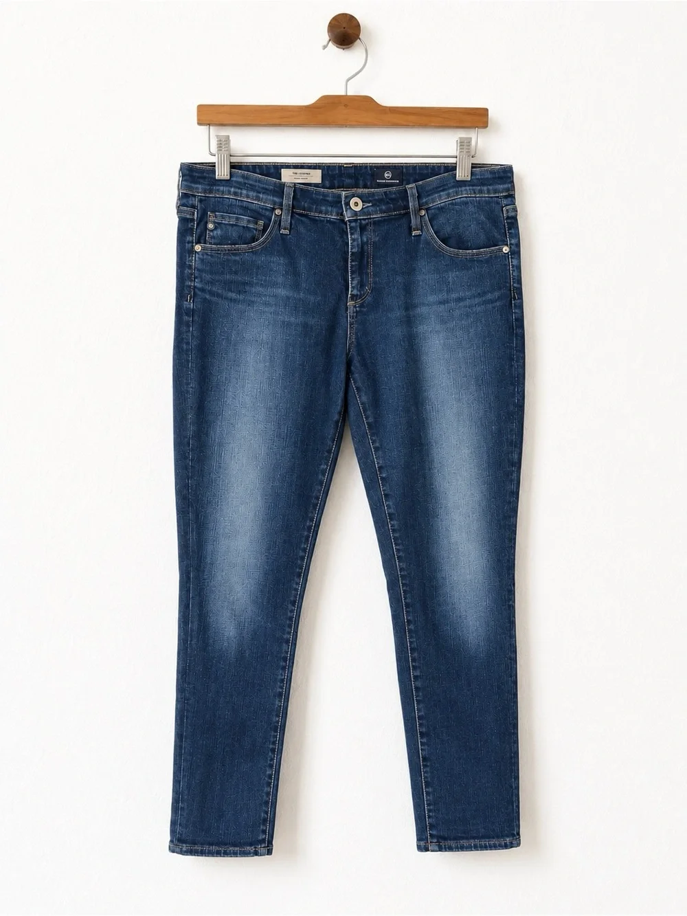 AG ADRIANO GOLDSCHMIED THE LEGGING SUPER SKINNY DARK WASH JEANS 31R